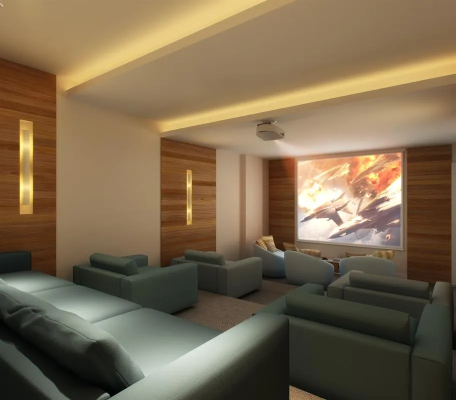 CINEMA do Condomínio Freedom Freguesia Club Residence