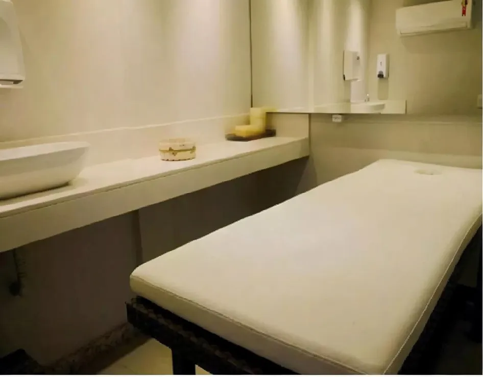 SALA DE MASSAGEM do CONDOMÍNIO Freedom Freguesia Club Residence