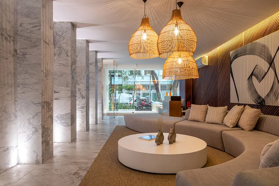 Apartamento 3 quartos NOVE IPANEMA MOZAK com varanda fechada 125m²