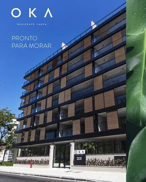 OKA Residence Lagoa: Apartamentos com Vista para a Lagoa Rodrigo de Freitas