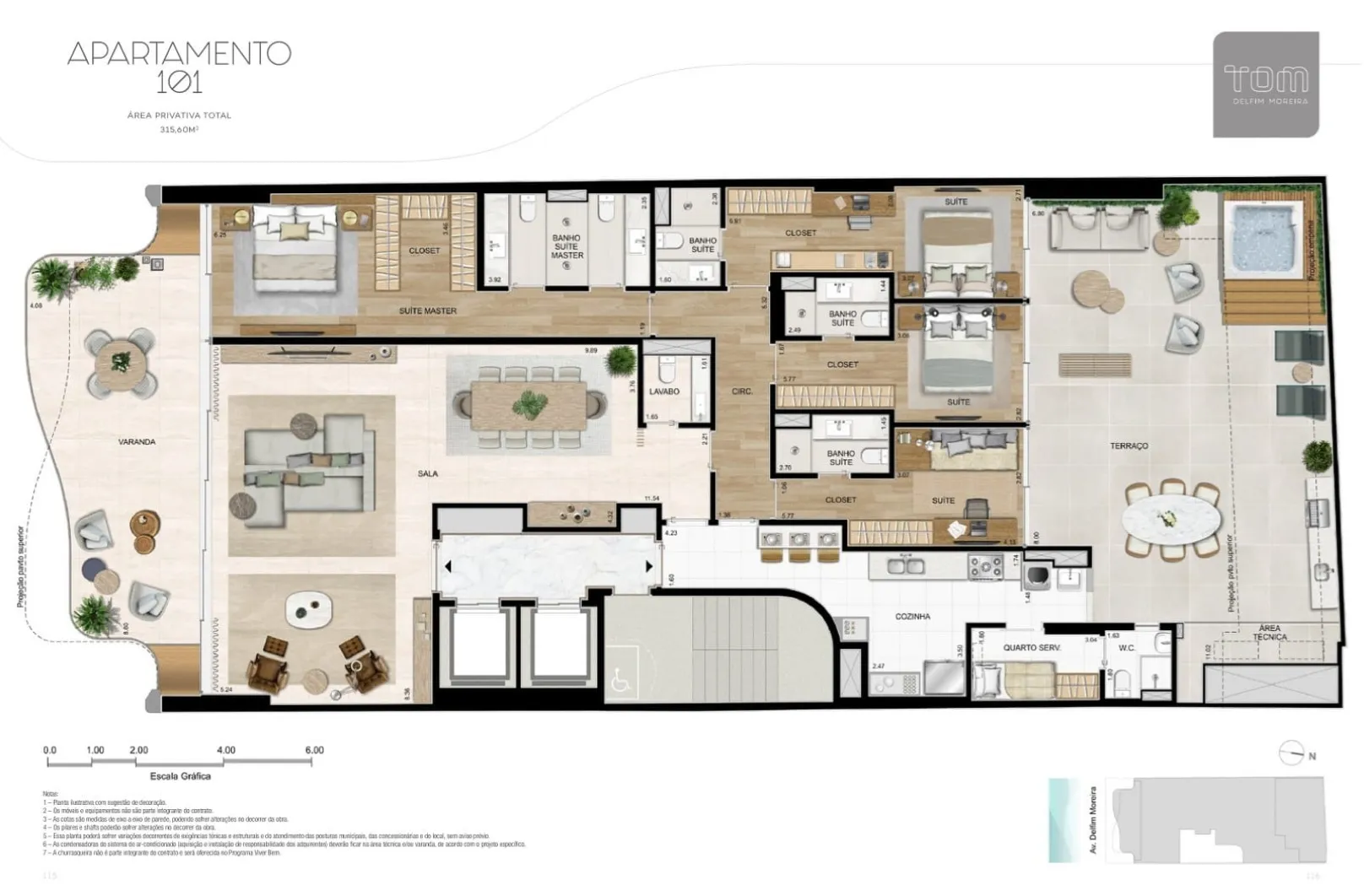 Tom-Delfim-Moreira-Planta-Apartamento 101