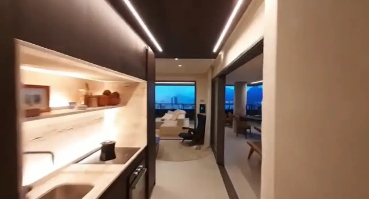 SPA do IPA Studios Design com vista 360º, hidromassagem e sauna integradas