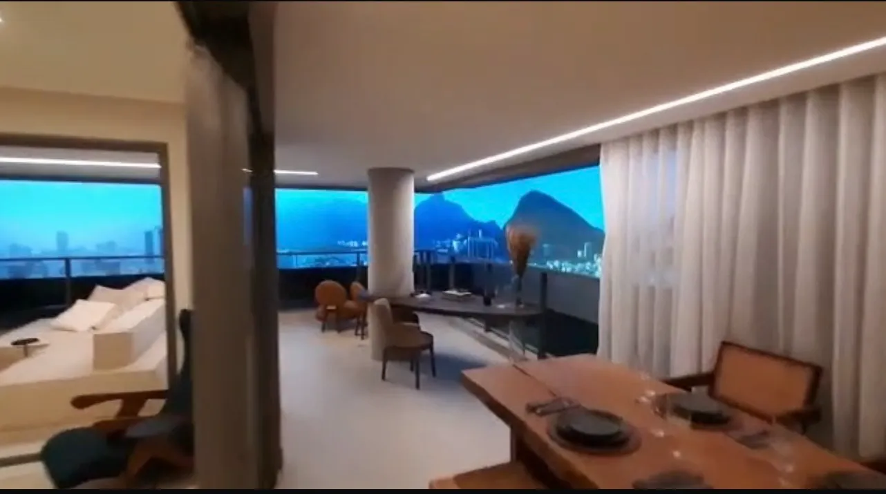 Vestiário e área de repouso do SPA do IPA Studios Design, acabamento premium