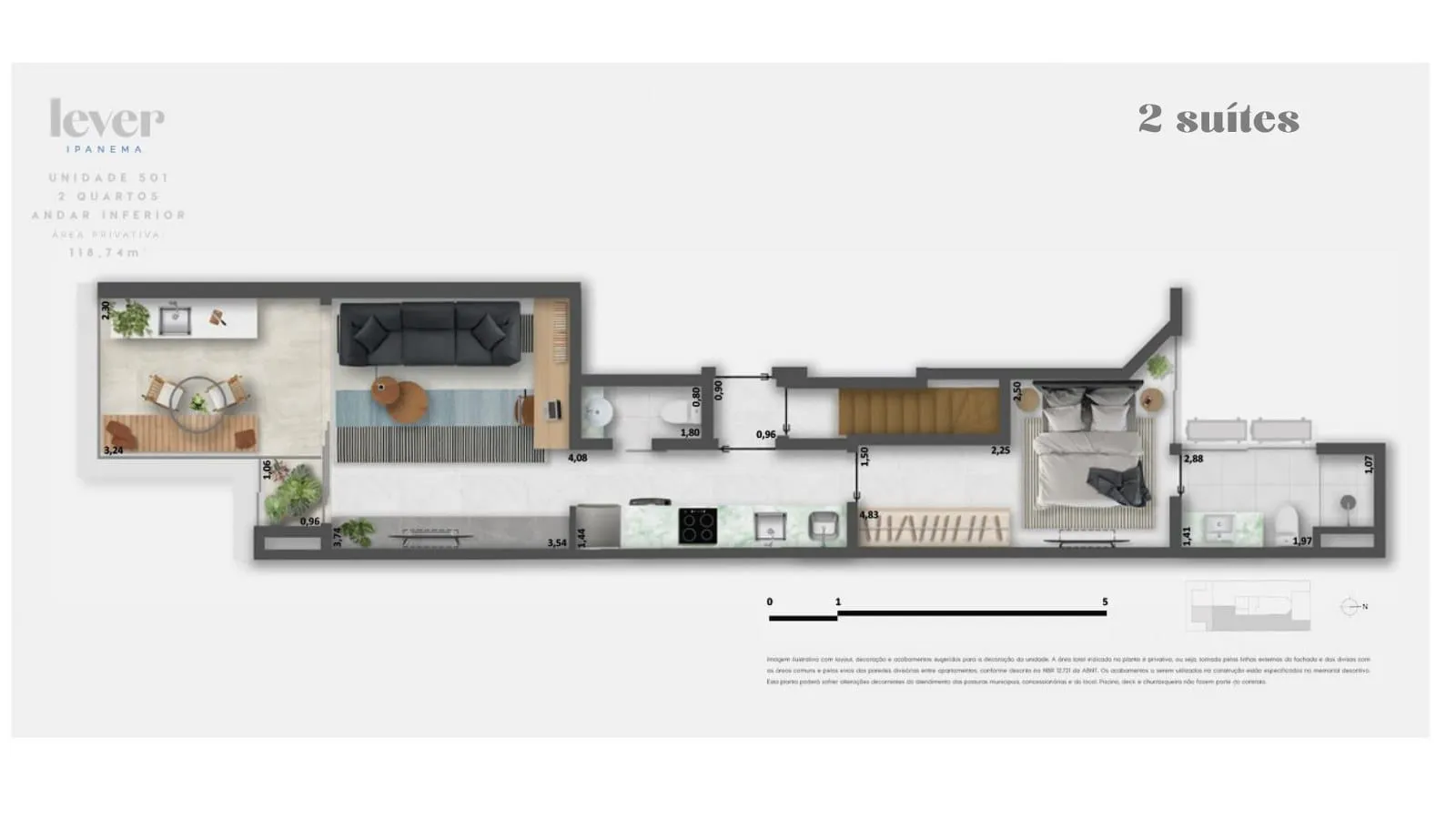 Lever Ipanema FICHA TECNICA