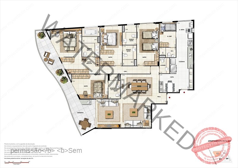Lecran-Residencial-Lagoa-Brookfield-Planta-1