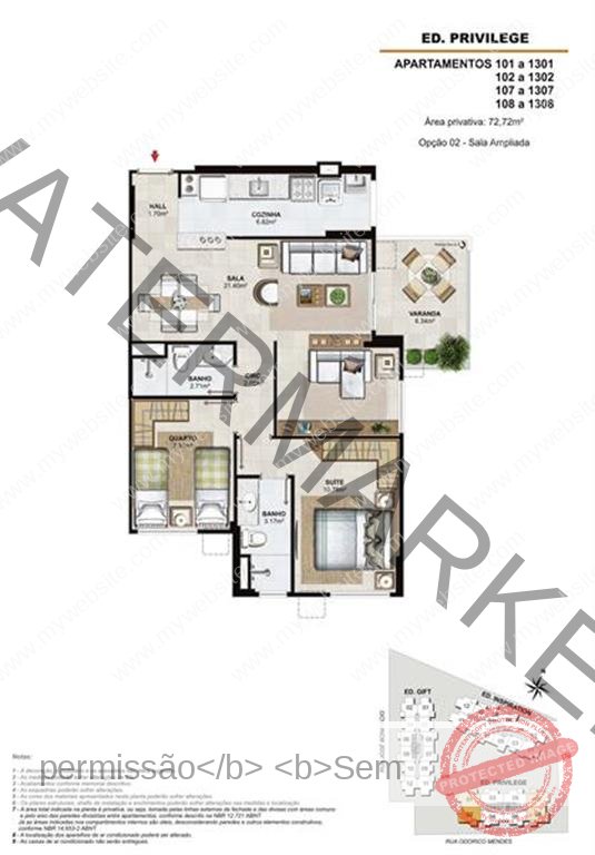 Planta-Apto-Dom-Residencial-Norte-Shopping-5