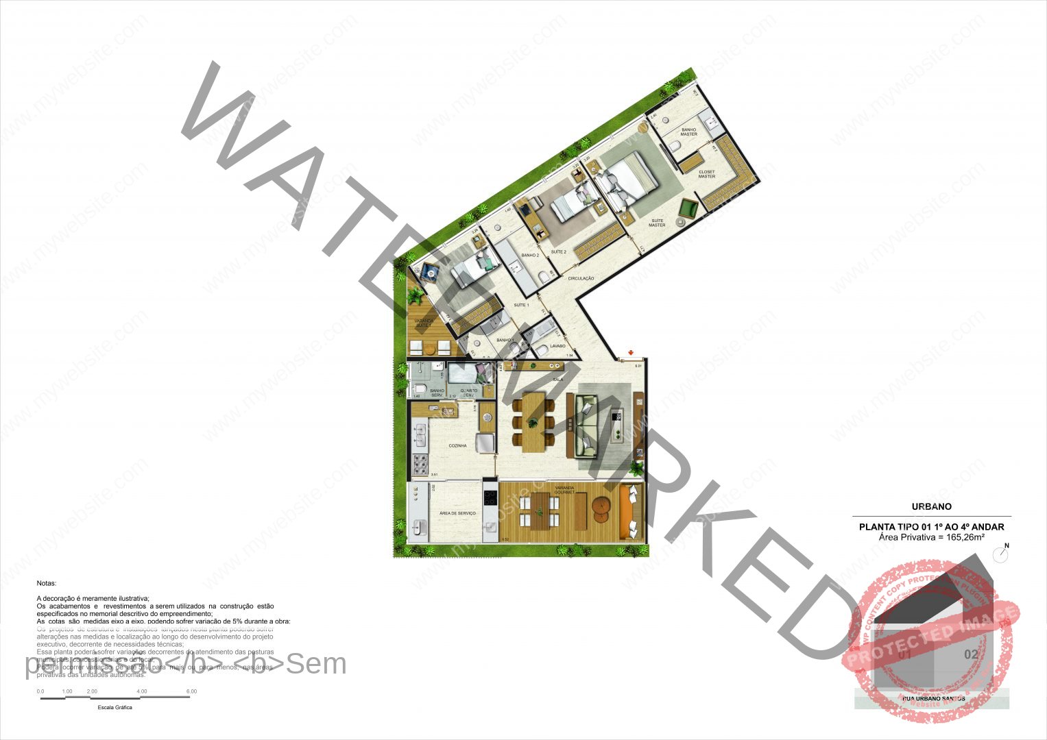 Urbano-Urca-Residencial-Apto-Planta-3