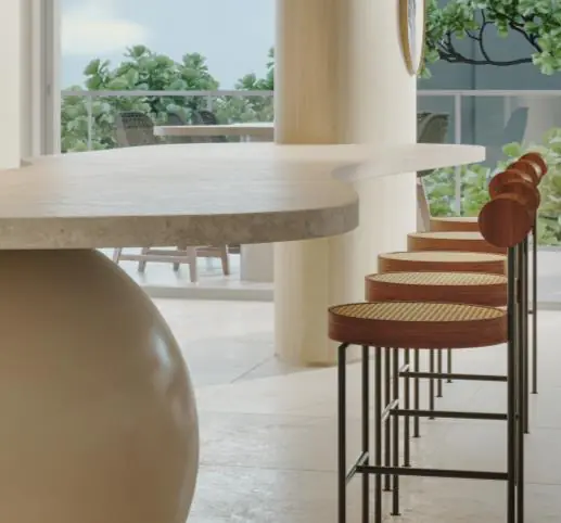 Vista Ipanema Residencial, planta baixa de apartamento com sala integrada à cozinha e varanda gourmet.