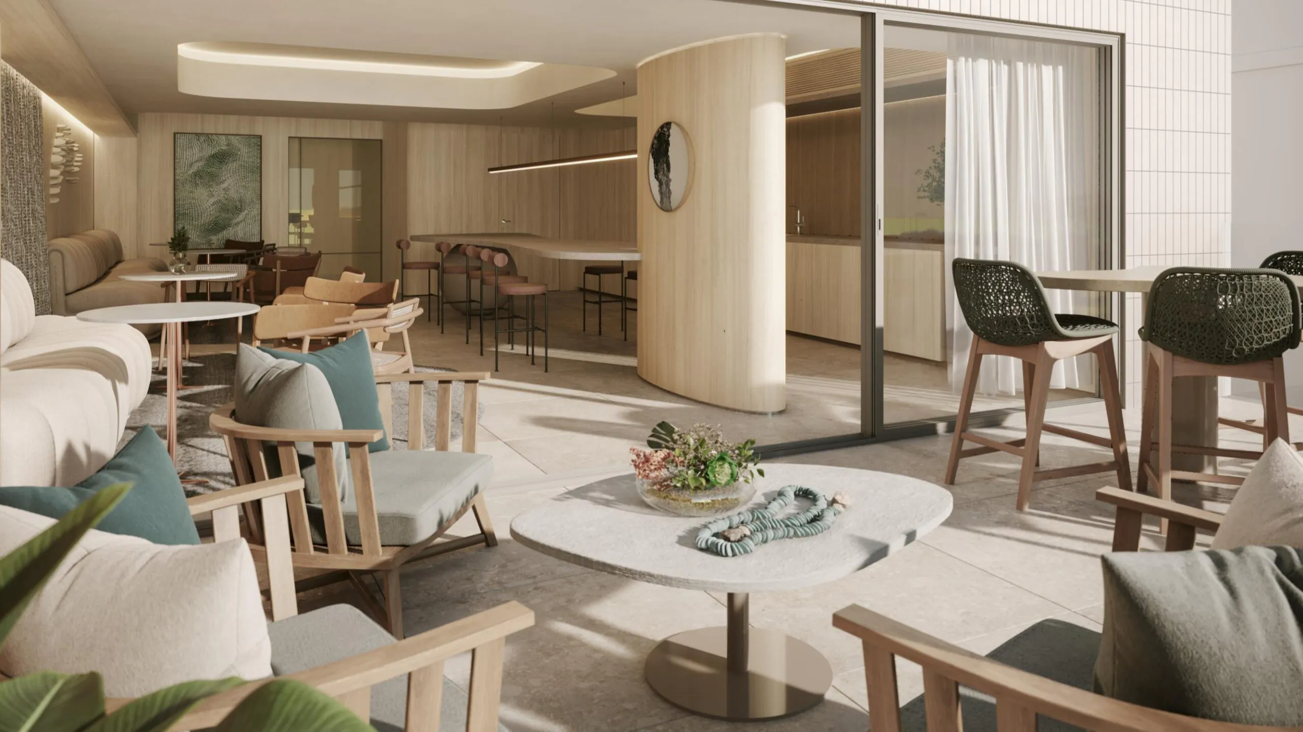 Vista Ipanema Residencial, esquema de plantas por andar destacando orientação solar e ventilação cruzada.