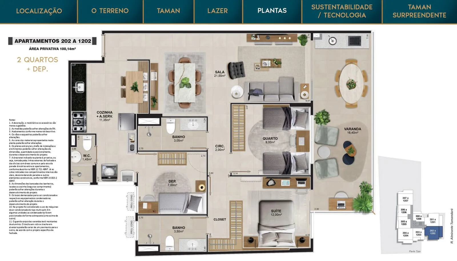 Planta-Apto-Taman-Contemporaneo-Rio-de-Janeiro-RJ-1