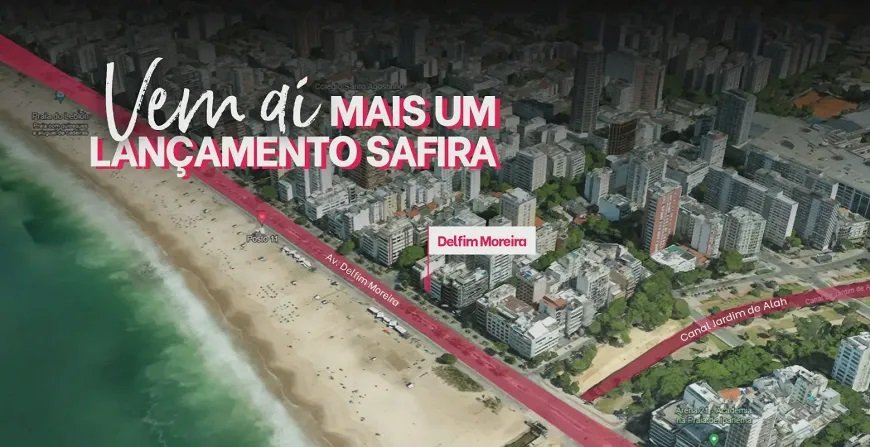 Lançamento Safira Delfim Moreira Leblon