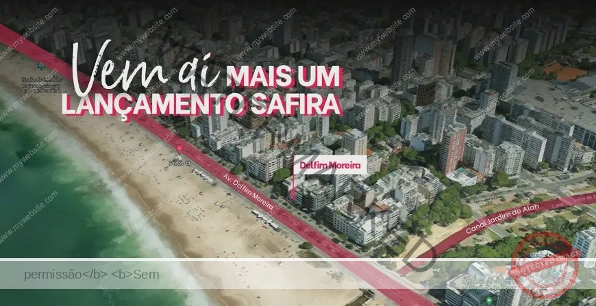 Lançamento Safira Delfim Moreira Leblon