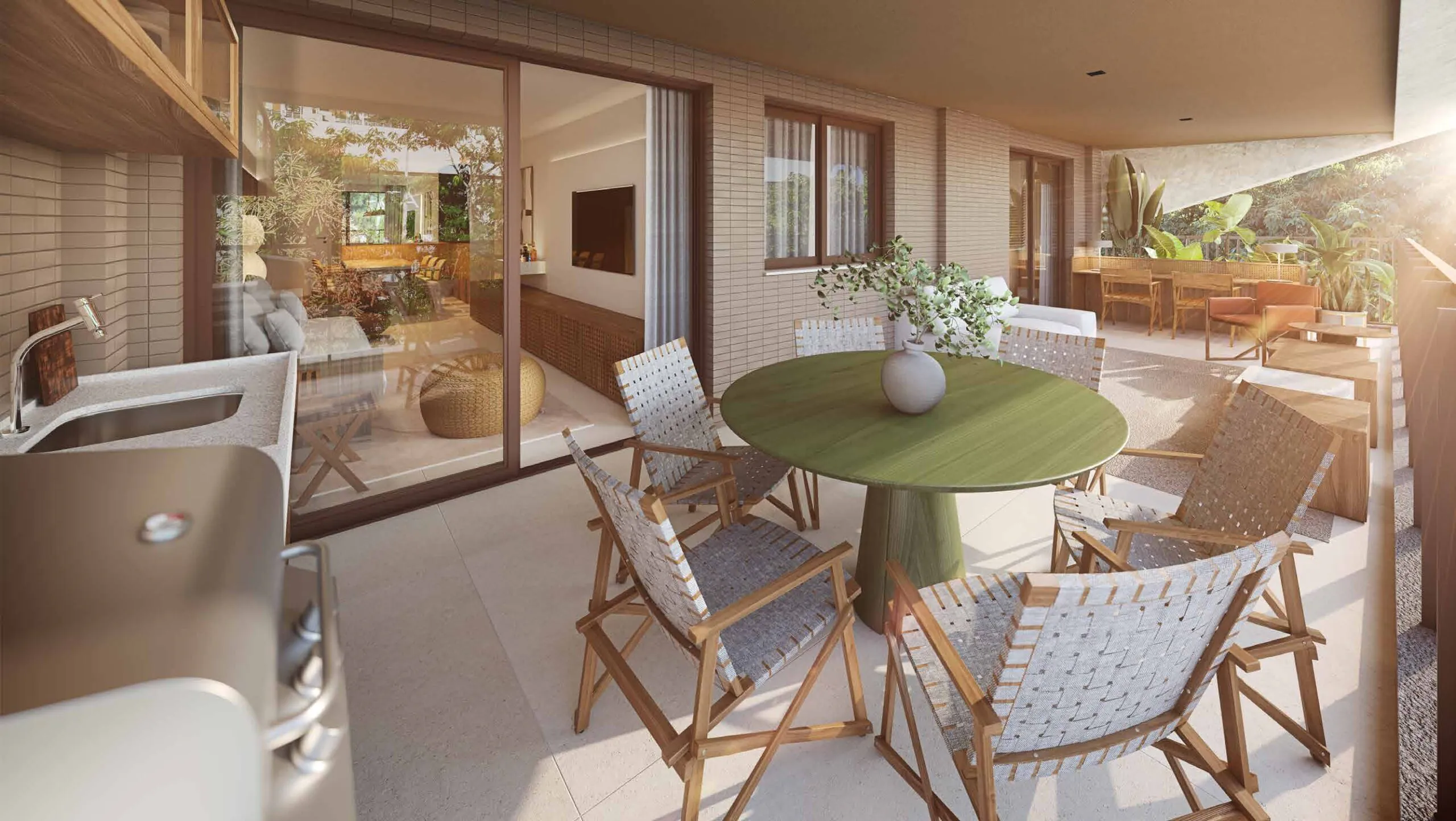 Ibitá São Conrado: Apartamentos com Varanda Gourmet