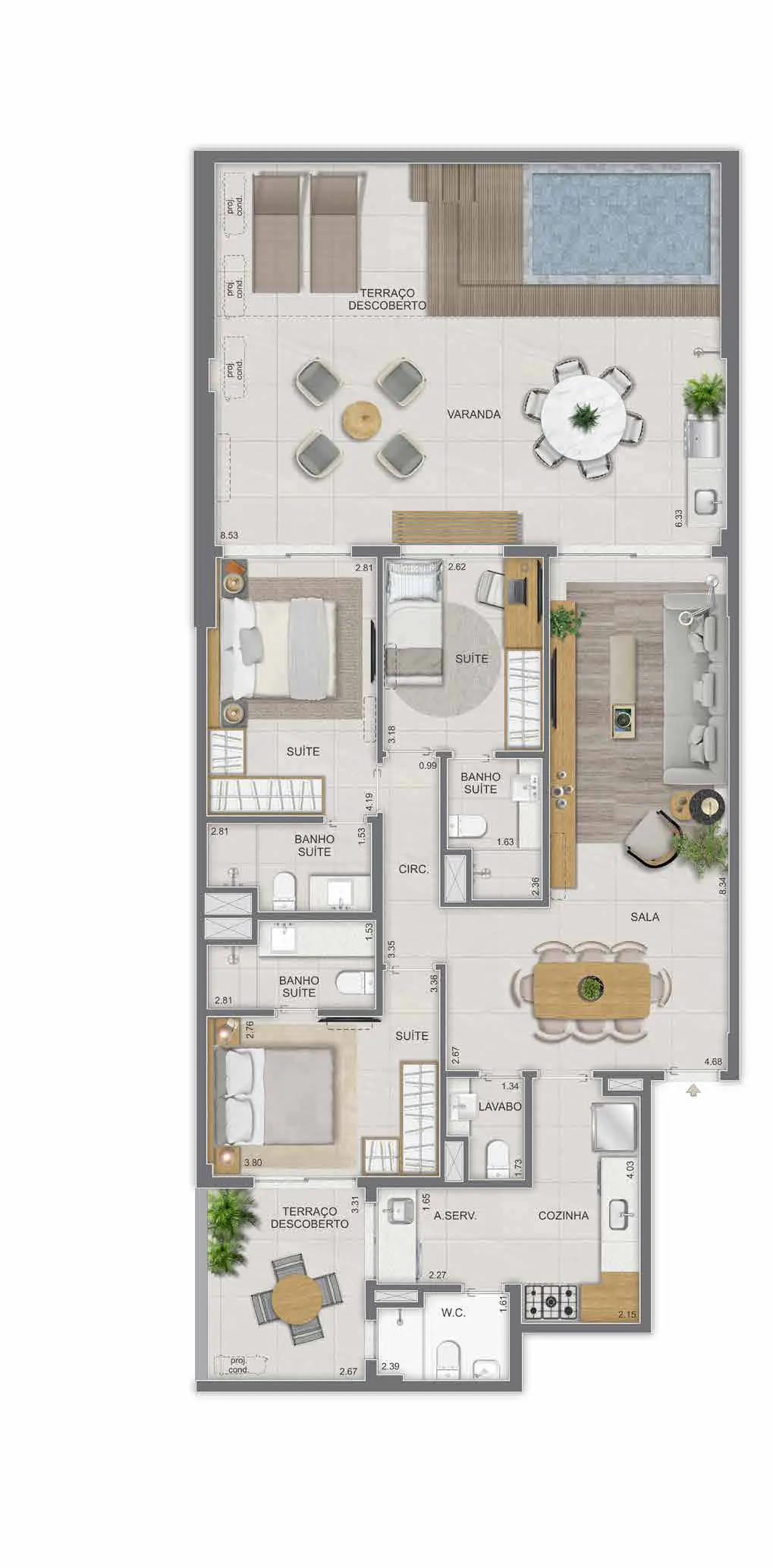 Lançamento Ibitá São Conrado com Apartamentos e Coberturas