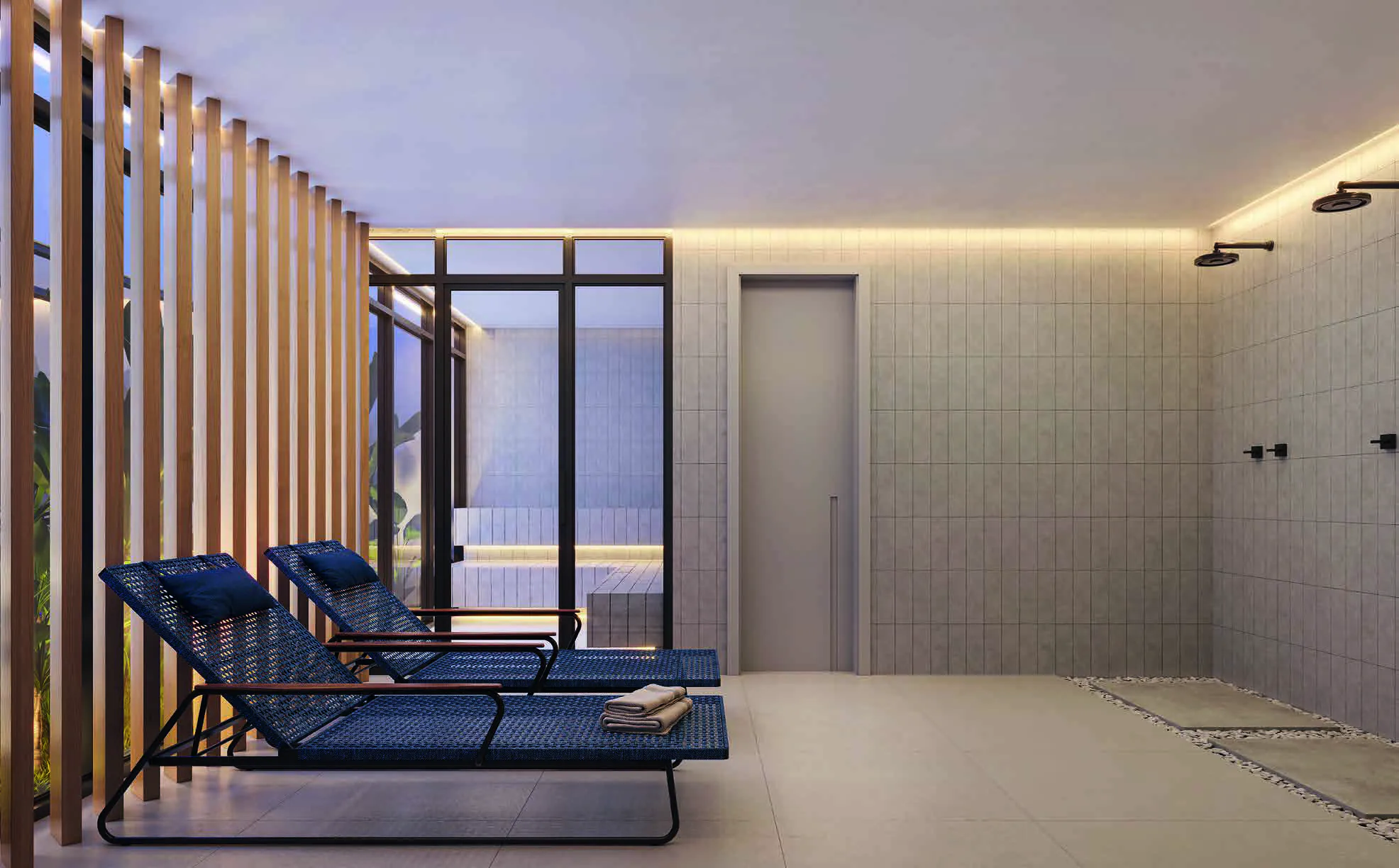 Aqua Village Residence Club apartamento de 3 quartos com suíte, entre 92 m² e 105 m², no Rio de Janeiro.