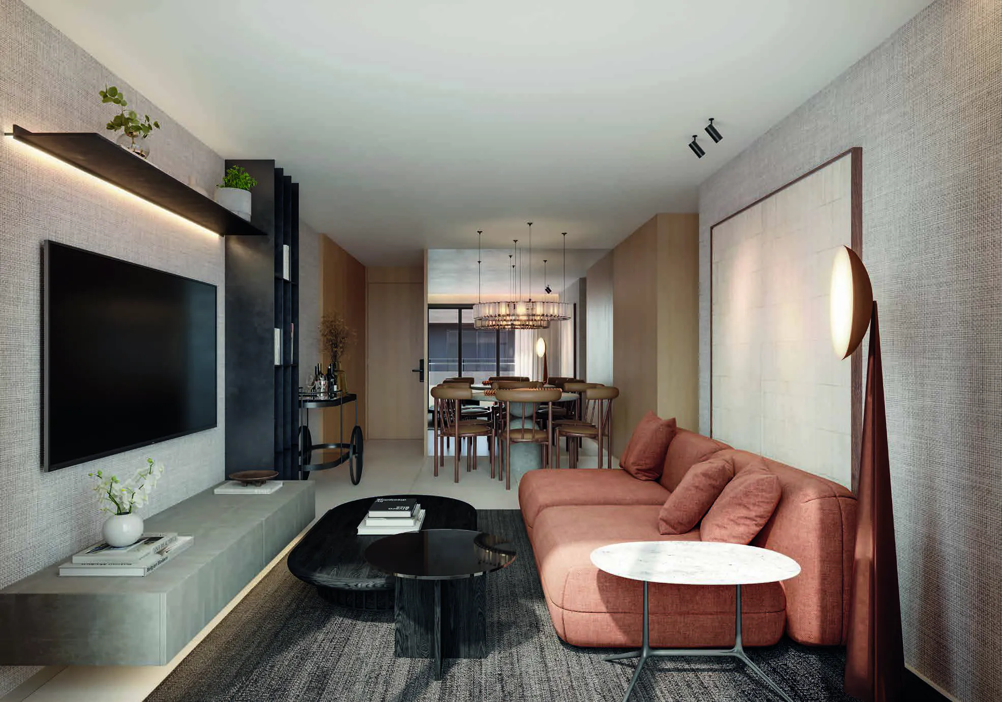 Aqua Village Residence Club localização no Catete, próximo ao metrô e ao Parque do Flamengo, Rio de Janeiro.