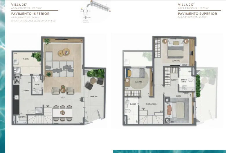 Aqua Village Residence Club no Catete: Apartamentos de 2 e 3 Suítes à Venda