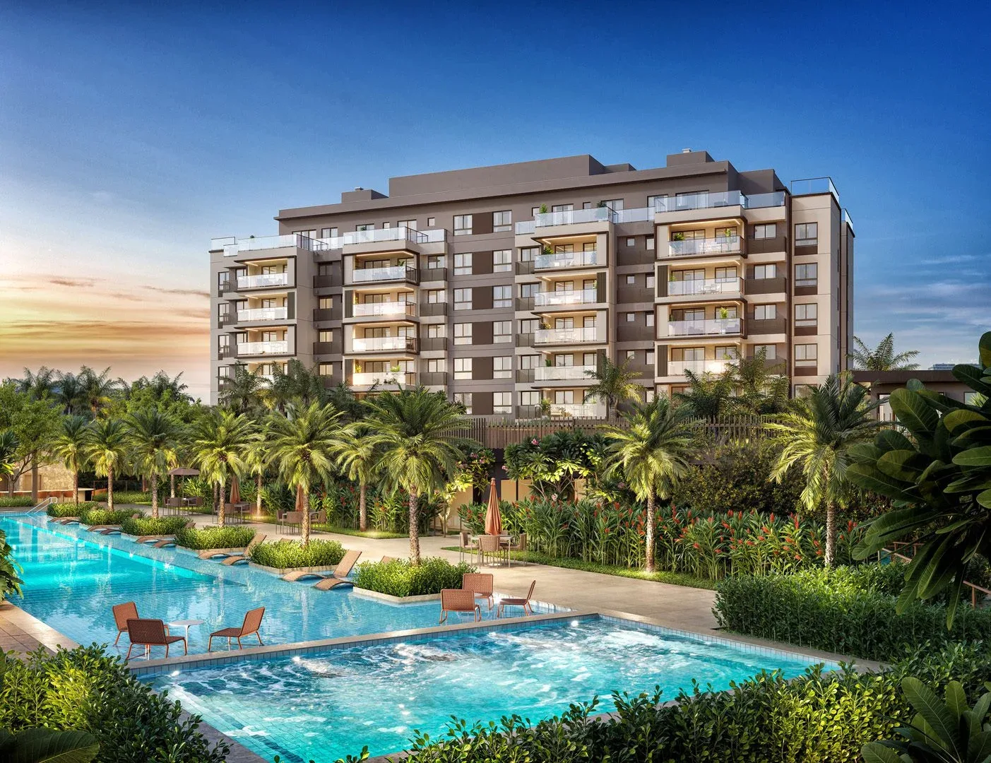 Woods Park Design projeto residencial com arquitetura moderna
