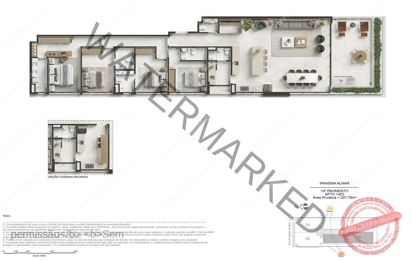 Ipanema-Almar-Planta-Apartamento 3