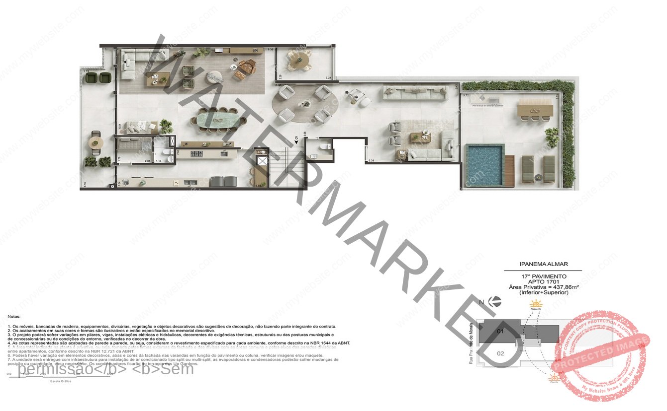 Ipanema-Almar-Planta-Apartamento 6