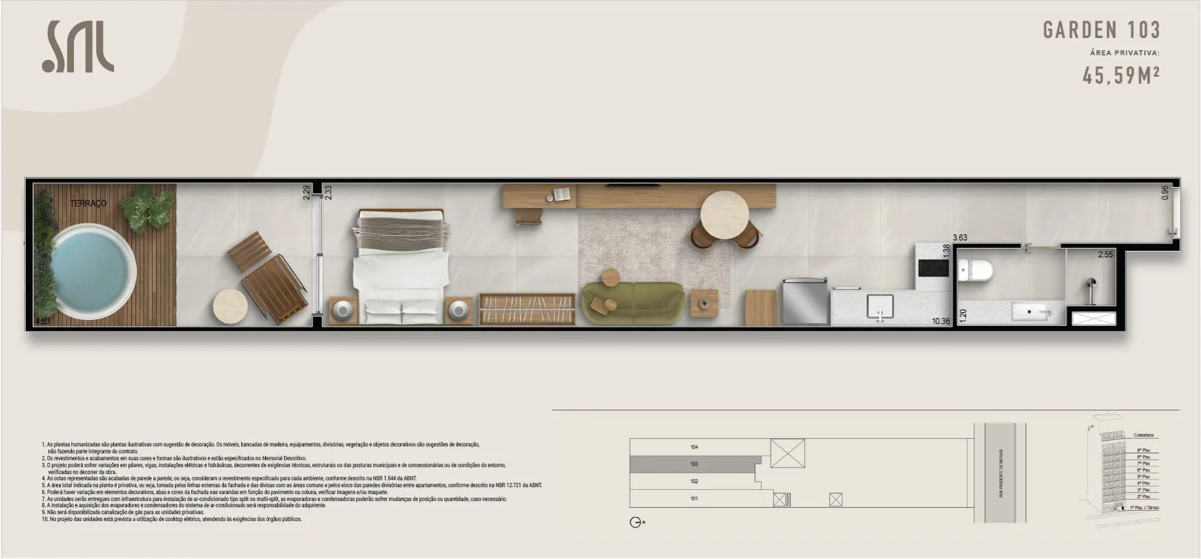 SAL-PRAIA-IPANEMA-PLANTA-APTO-GARDEN 103