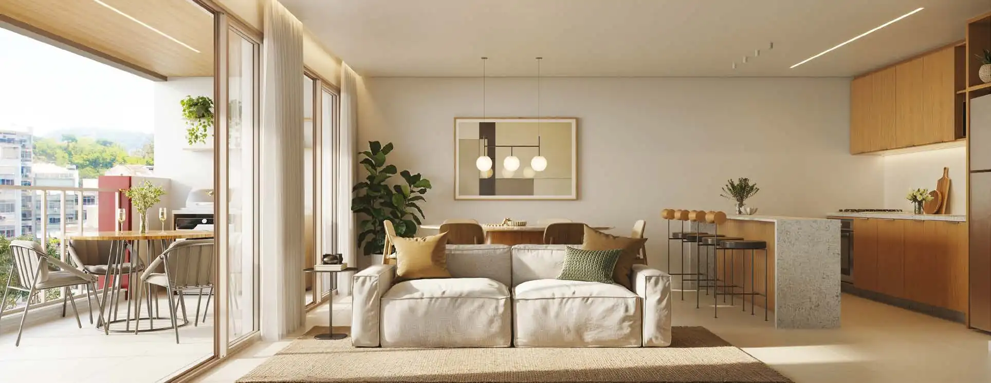 Planta de apartamento do Soul Rio Flamengo Residencial