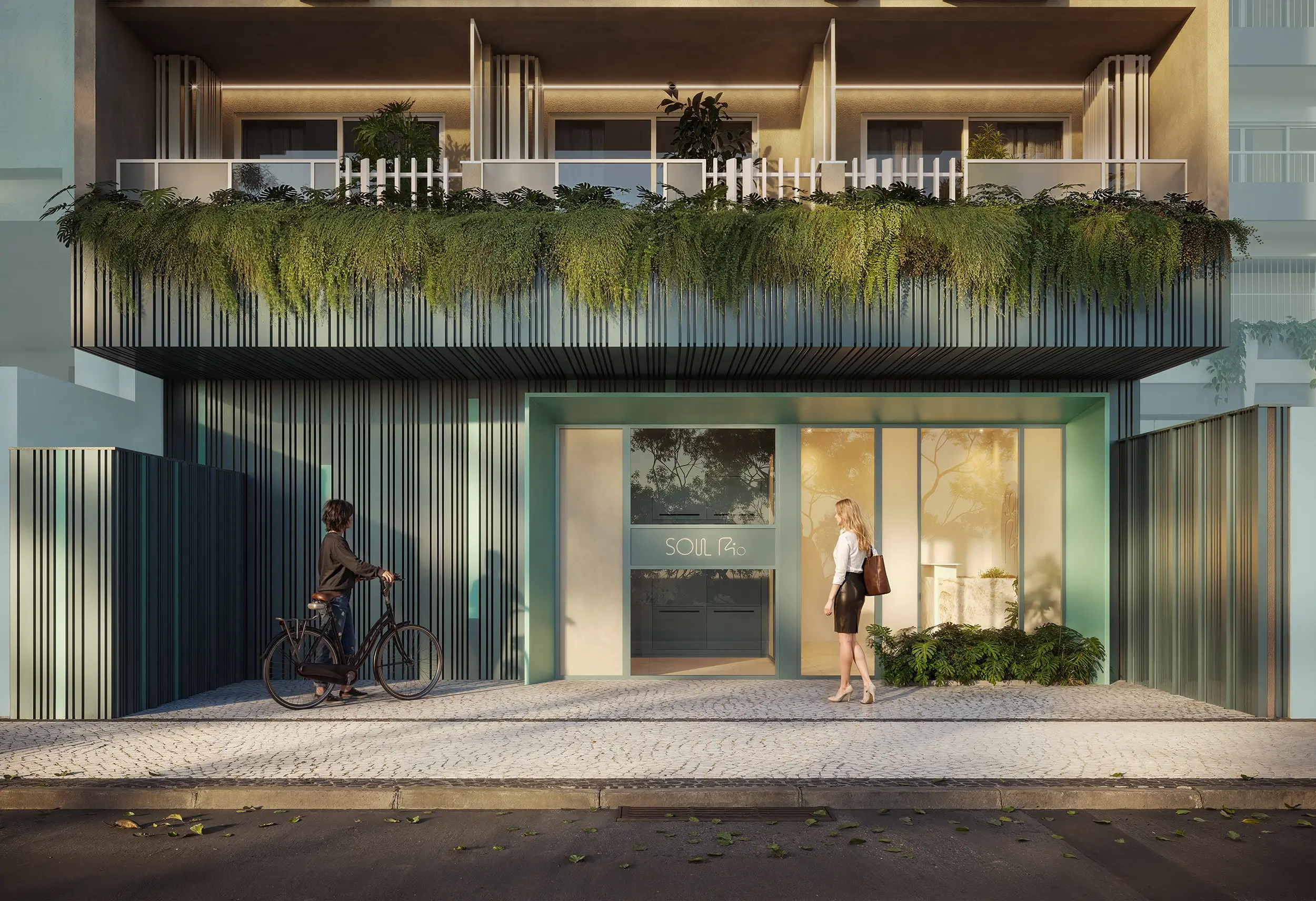 Projeto arquitetônico do Soul Rio Flamengo Residencial