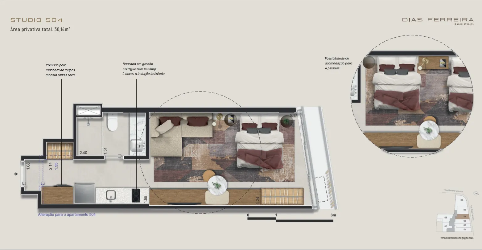 PLANTA-APTO-SALA-1 QUARTO-Dias-Ferreira-Leblon-RJ 5