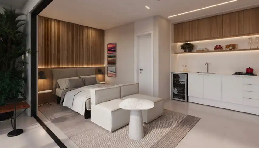 planta estação botafogo residencial