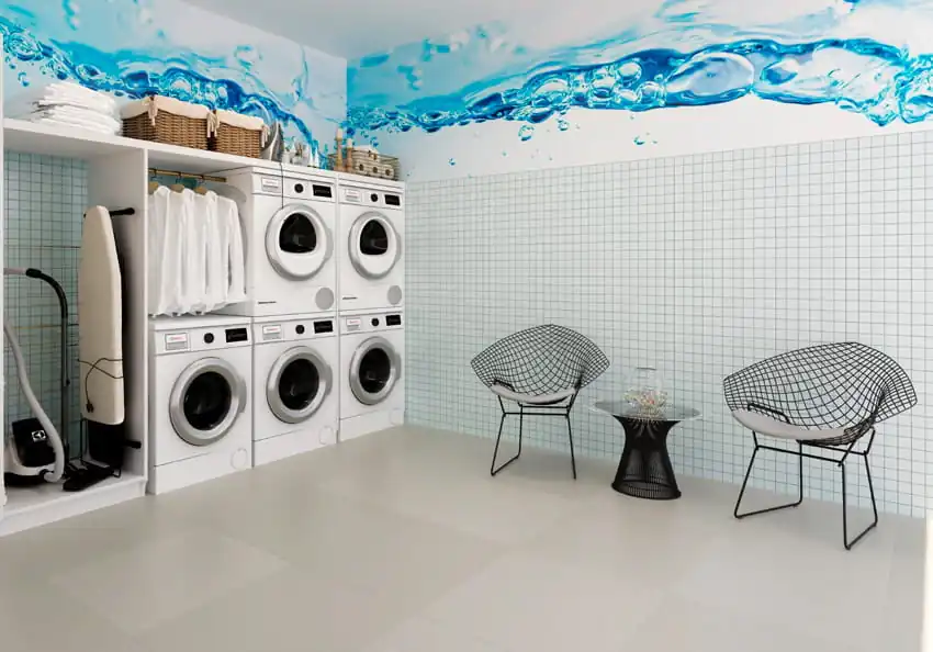 Planta de apartamento de 1 quarto no Estação Botafogo, com sala ampla e varanda gourmet.