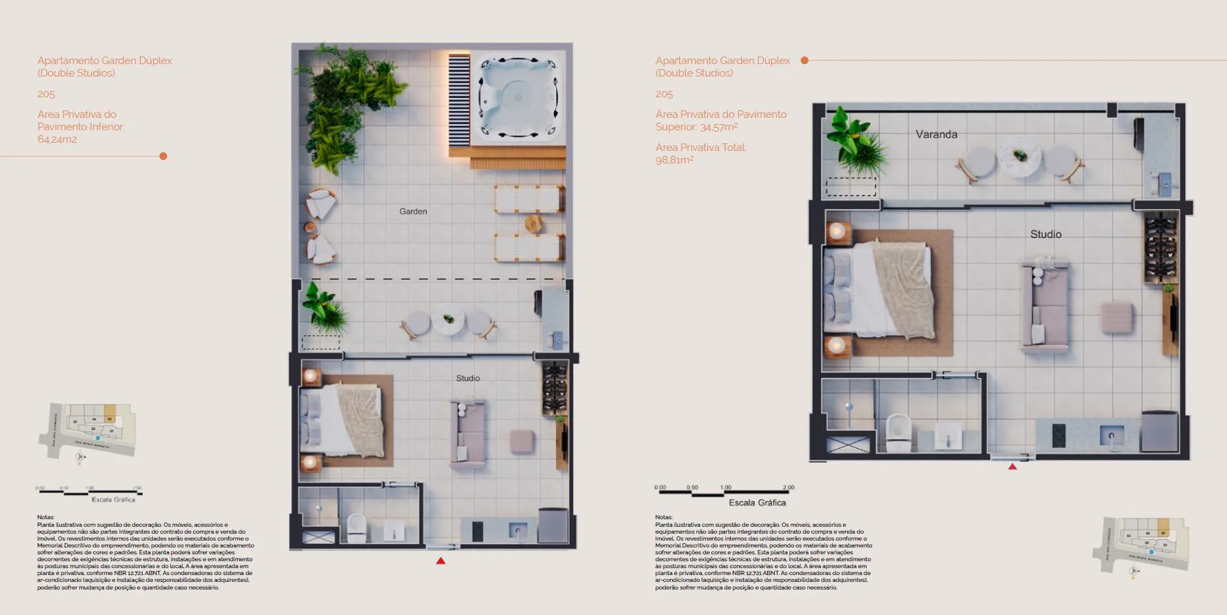 apartamento novo em botafogo perto do metrô