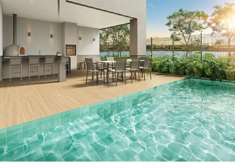 Localização e Região Localização do Breeze Inspire Residence na Barra Olímpica próxima ao Parque Olímpico Região da Barra Olímpica no Rio de Janeiro onde está o Breeze Inspire Residence Vista da Lagoa próxima ao Breeze Inspire Residence na Barra da Tijuca