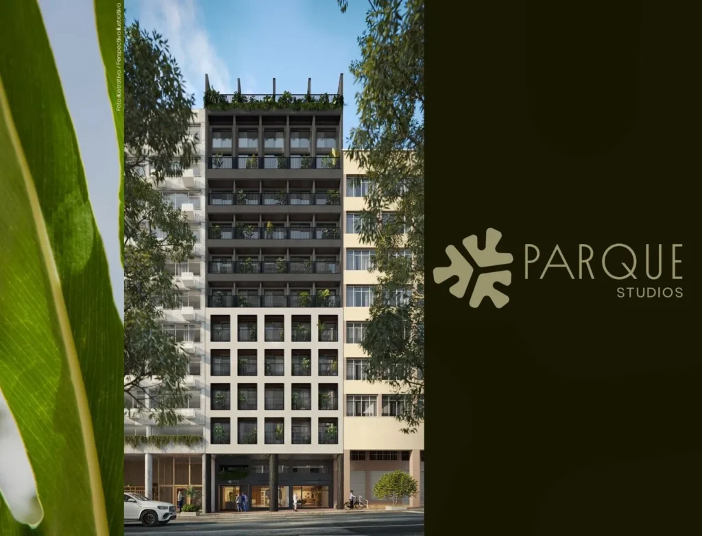 Parque Studios: Studios de 35 a 66 m² na Visconde de Pirajá, 640 em Ipanema - Rio de Janeiro - RJ
