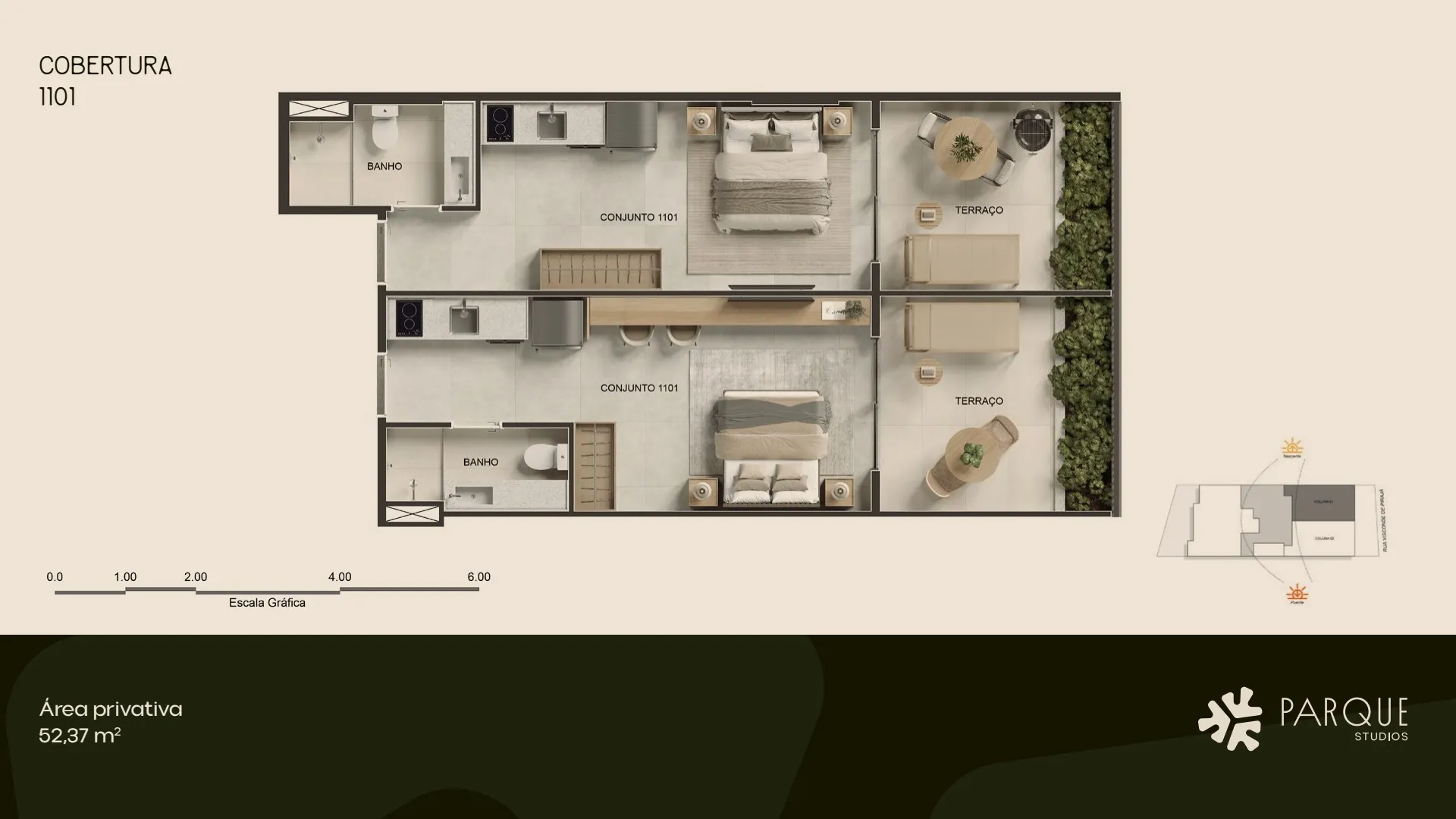 RESIDENCIAL PARQUE STUDIOS EM IPANEMA RIO DE JANEIRO