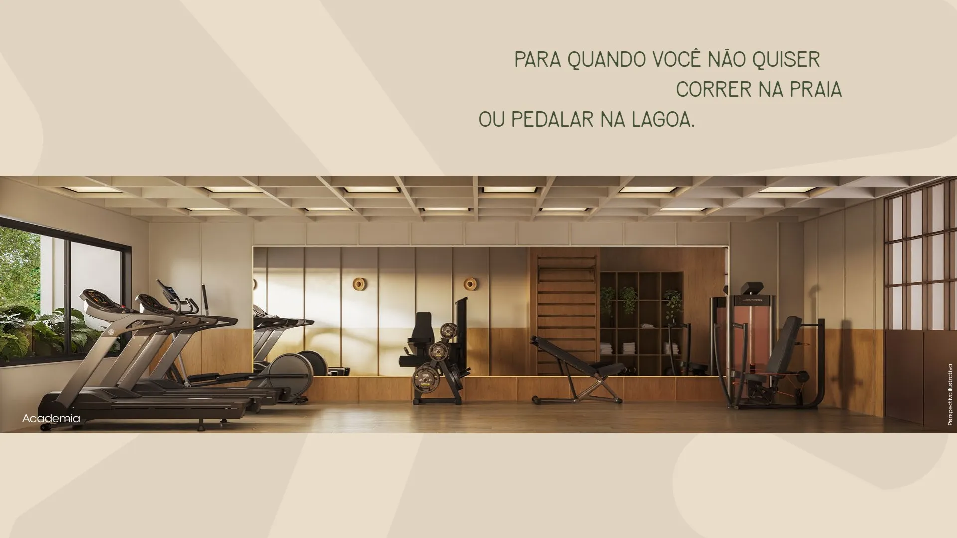 Parque Studios Ipanema: interior de studio mobiliado com sofá-cama, mesa de jantar e iluminação LED.