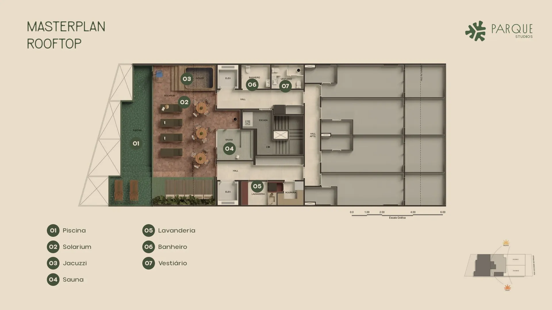 PARQUE STUDIOS: PREÇOS DAS UNIDADES