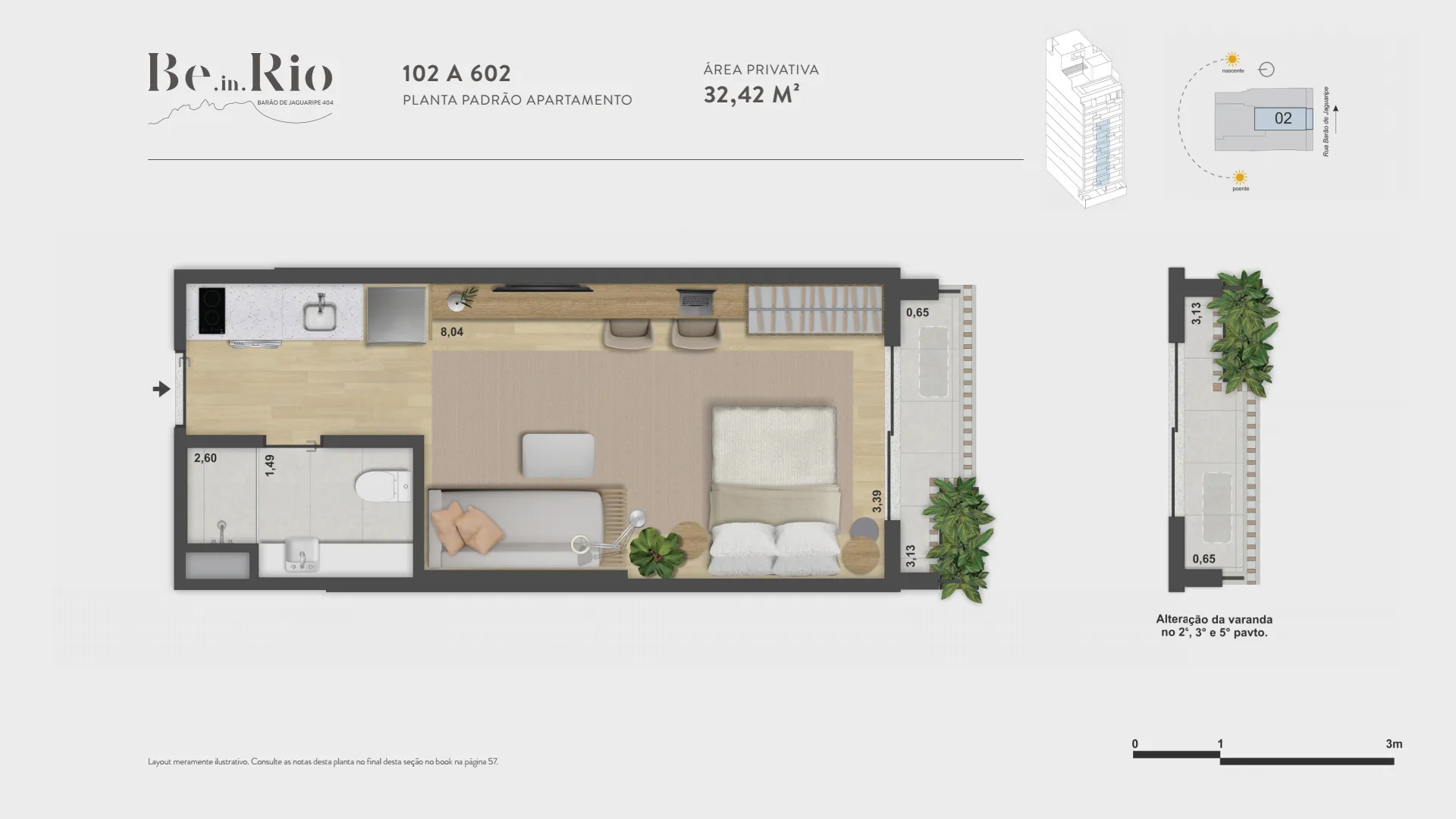 Confira apartamentos à venda no BE.IN.RIO Barão de Jaguaripe, com informações sobre plantas, localização, valores e condições de negociação.